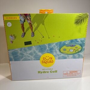 Golf Pool Game Sun Squad‎ Hydro 11 Pc Inflatable Water Toy Summer Time Fun Play
